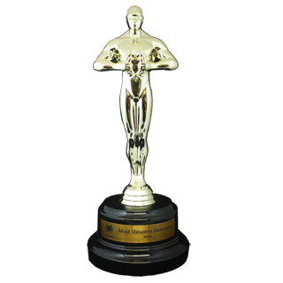 The Oscar Academy Awards Trophy - 11" | Replica Oscar Trophy | Oscar