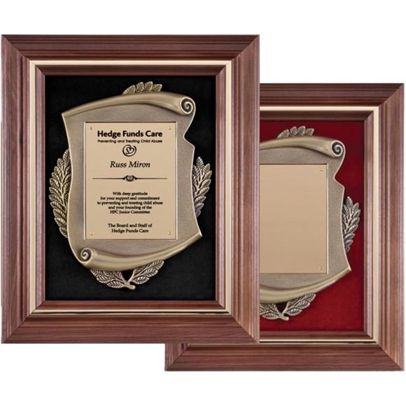 Employee Recognition Wooden Plaque Awards, Wooden Plaque 