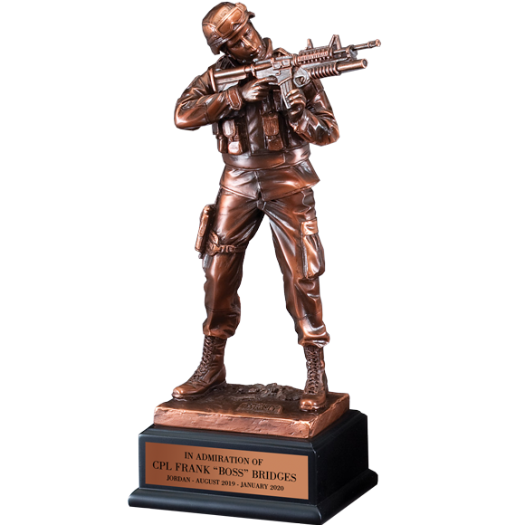 Military Army in Battle Award | Military Army in Battle Award | Bronze ...