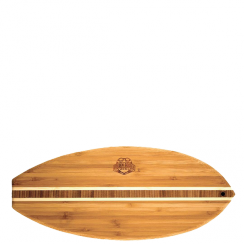 Custom Engraved Hawaiian Surfboard - Bamboo Cutting Board/Decorative Piece  - Tempe Trophy